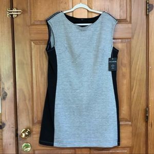 Quilted Grey Dress